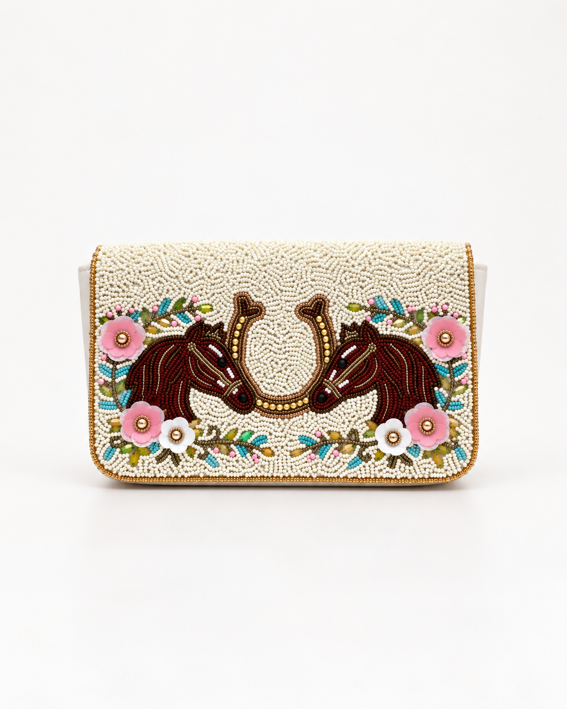 Belle of the Barn - Horse Beaded Purse