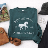 Equestrian Athletic Club Sweatshirt (Green)