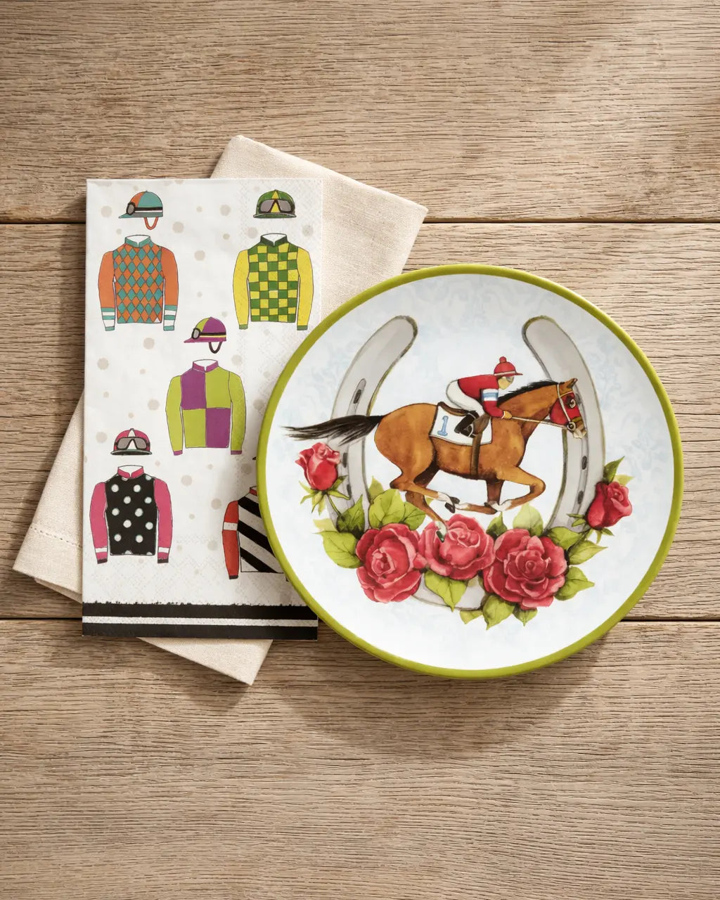 Kentucky Derby Jockey Paper Guest Towels (16 ct) Faire - Boston International