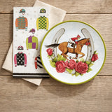 Day at the Races Melamine 9" Salad Plate Faire - Certified International