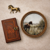 Among the Meadow Horse Art