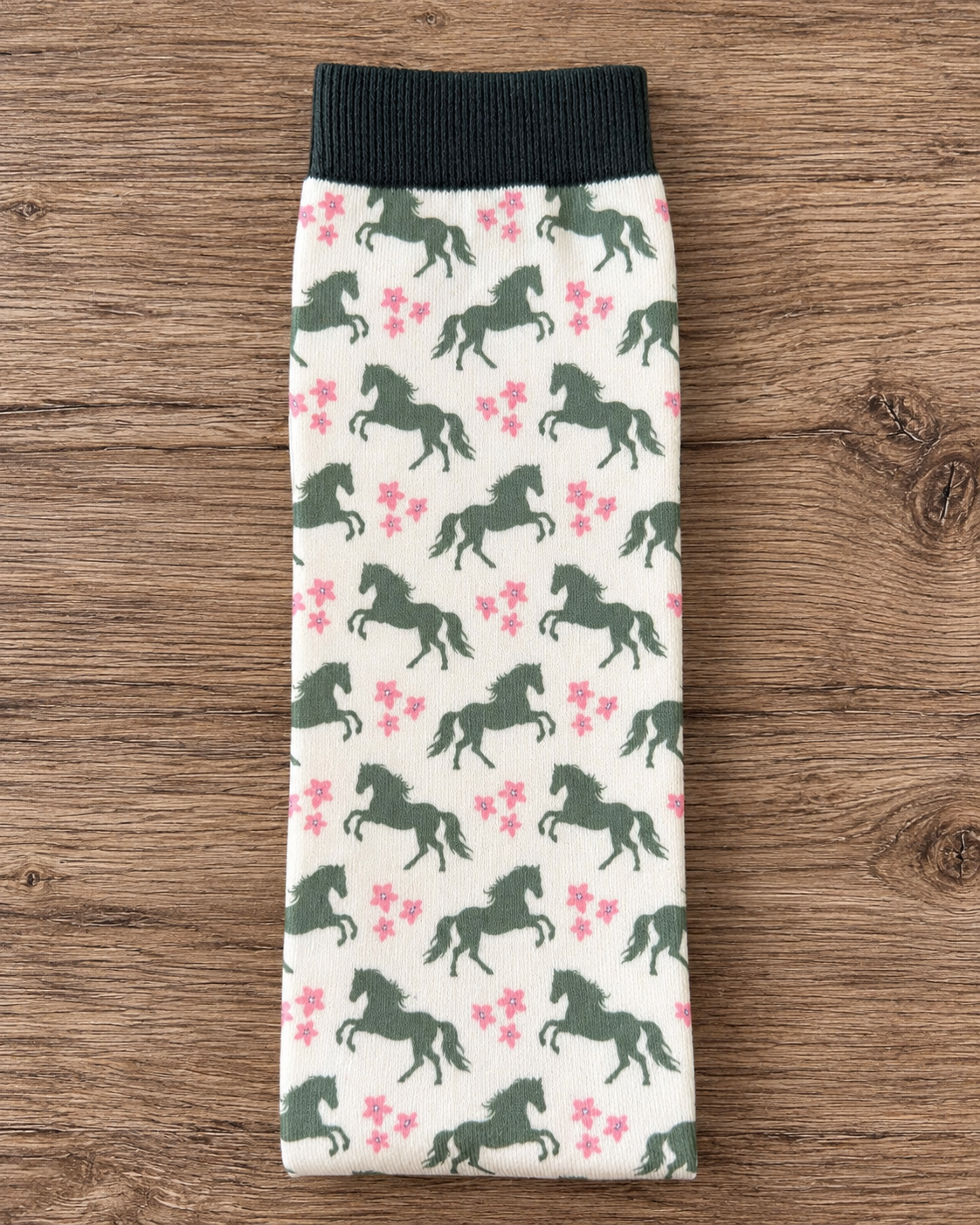 Meadow Horse Run Socks (Petite)