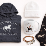 Equestrian Athletic Club Hoodie (Charcoal)