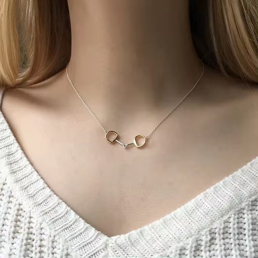 snaffle bit necklace