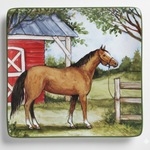 Bay Horse Dinner Plate