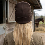 Gorro Cavalo Branco (Marrom)