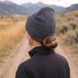 White Horse Beanie (Charcoal)