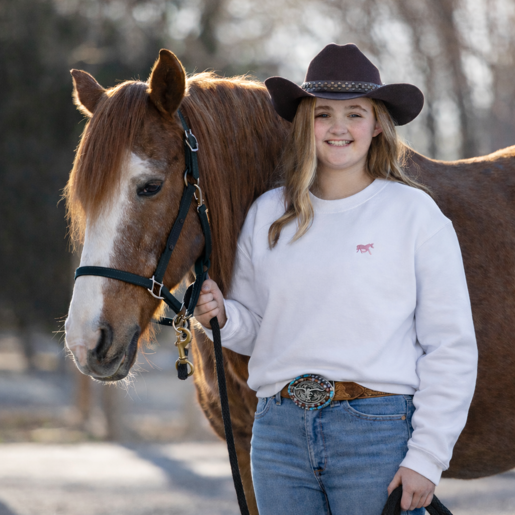 Pink Pony Sweatshirt