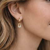 Horseshoe Huggie Earrings