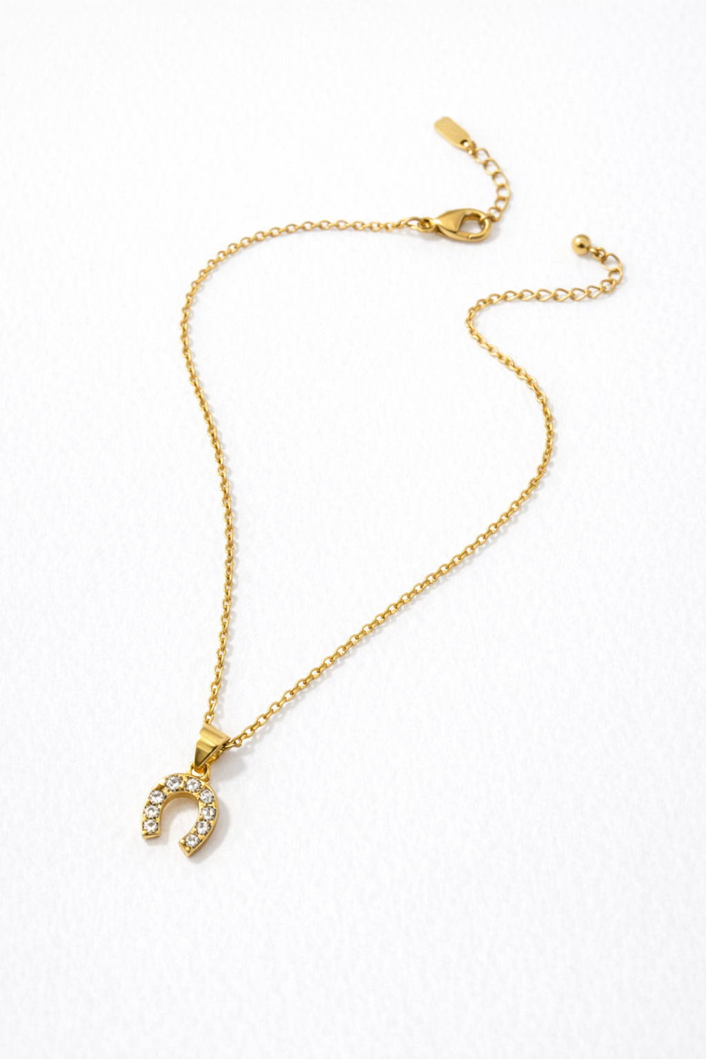 Hope Shines Horseshoe Necklace