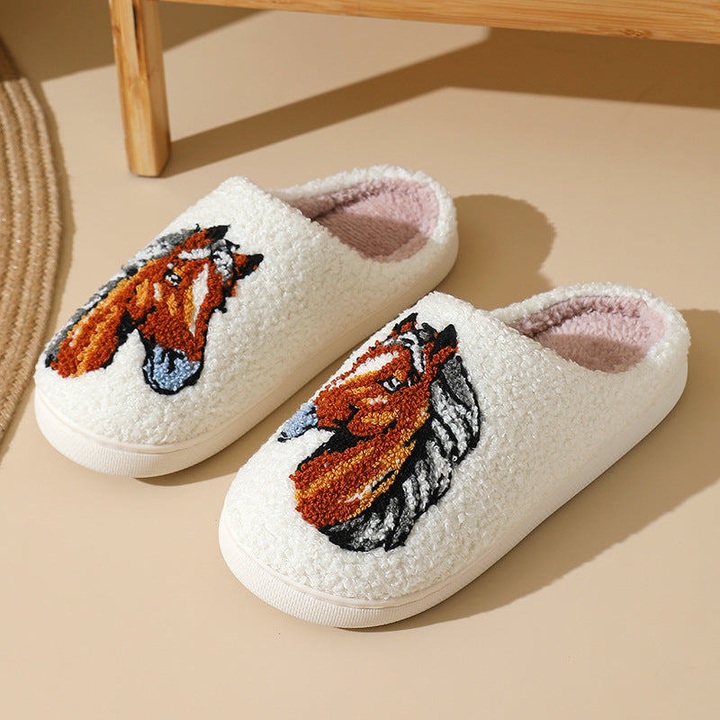 Cozy Horse Slippers