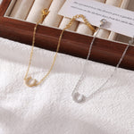 Horseshoe Sparkle Charm Bracelet