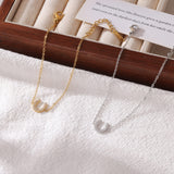 Horseshoe Sparkle Charm Bracelet