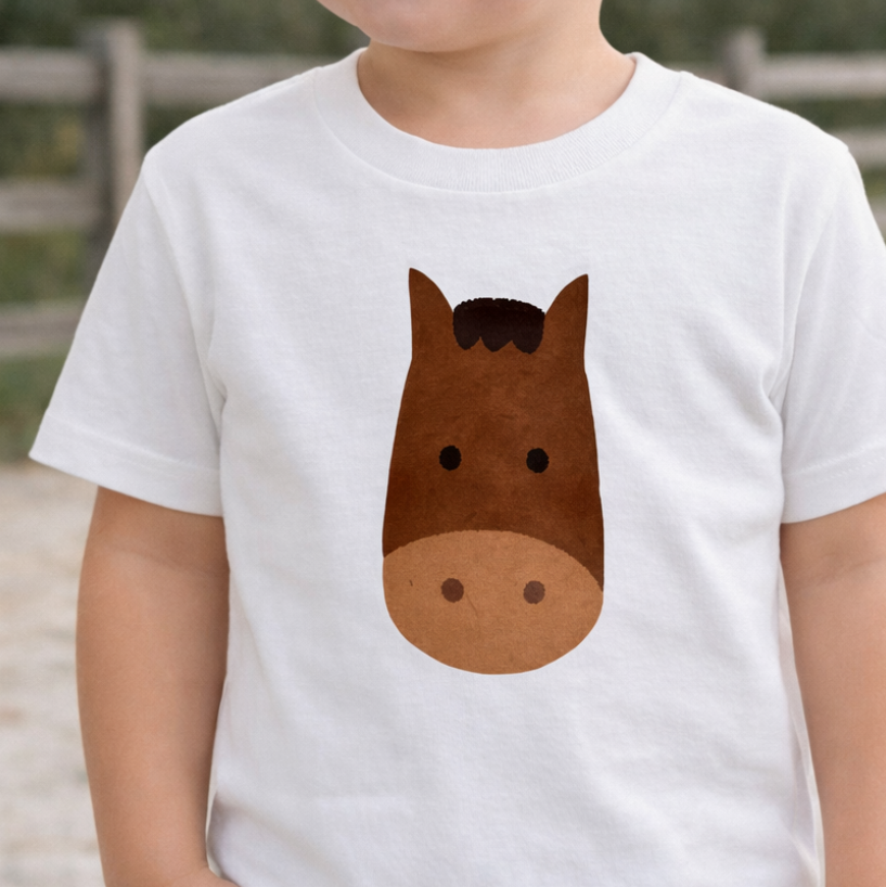 Barn Buddy Horse Toddler Tee