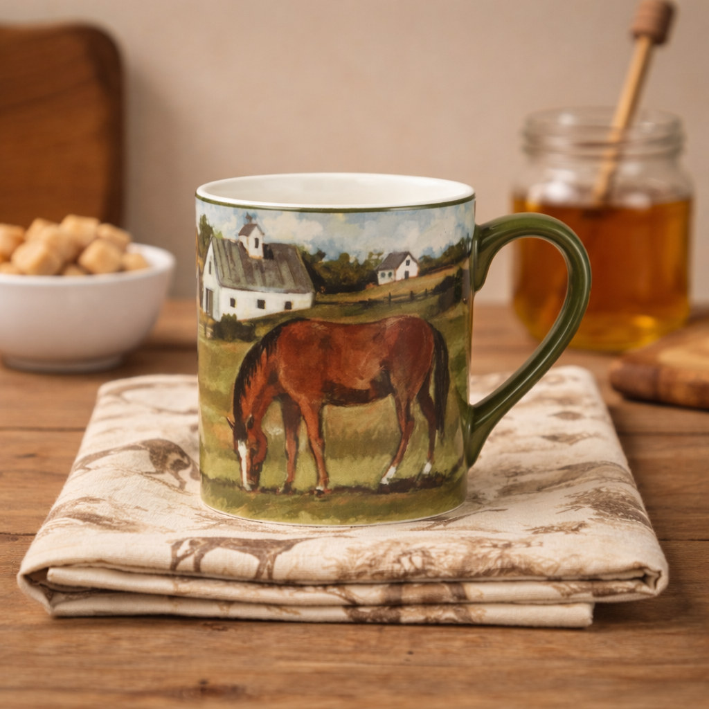 Bay Horse York Stables Mug