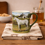 Gray Horse York Stables Mug