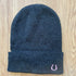 Pink Horseshoe Beanie (Charcoal)