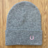 Pink Horseshoe Beanie (Grey)