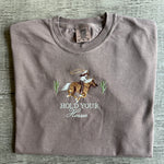 Hold Your Horses Embroidered T-Shirt