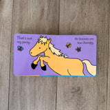 That's Not My Pony | Touchy-Feely Board Book