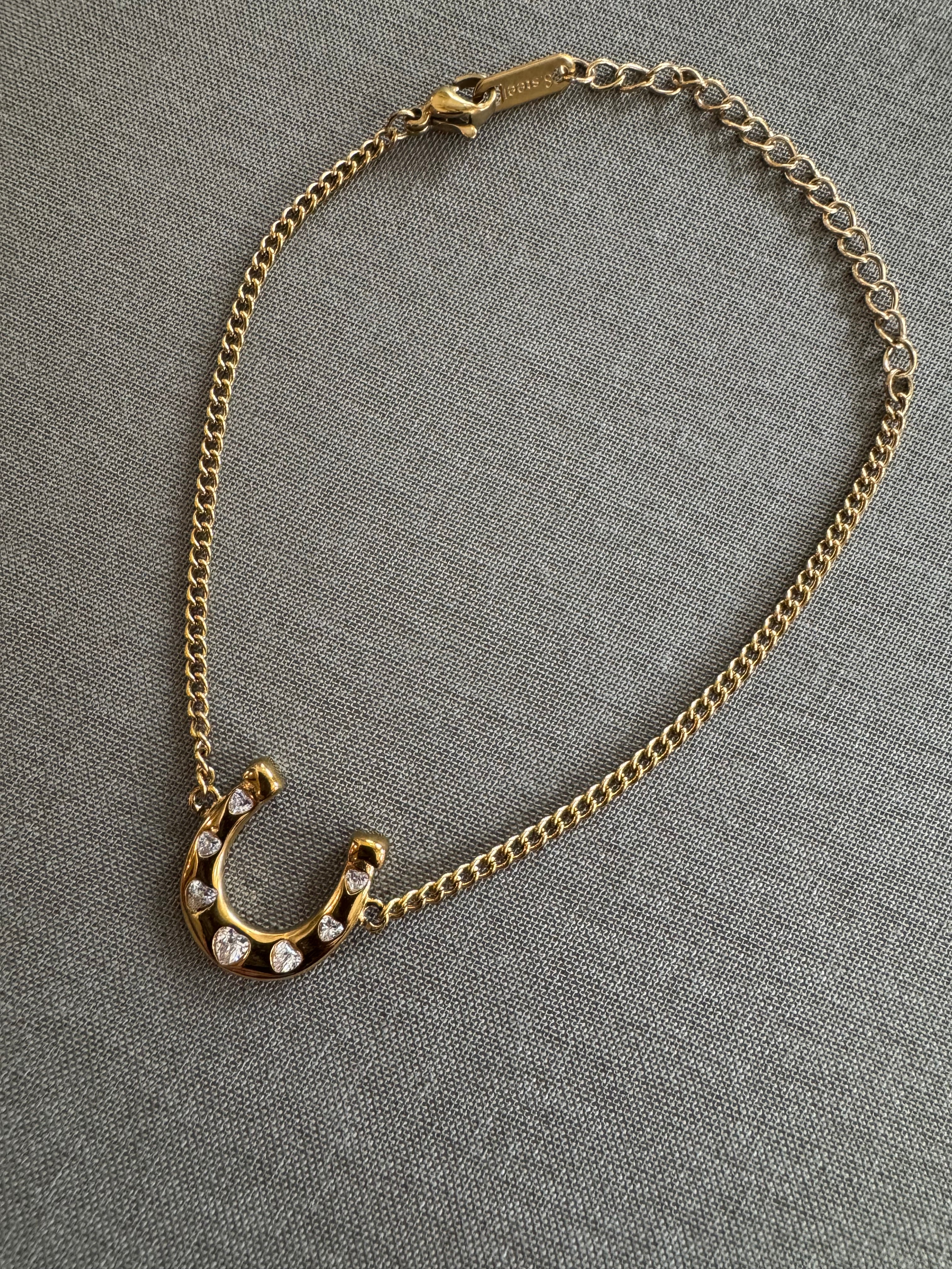 Horseshoe Wish Bracelet