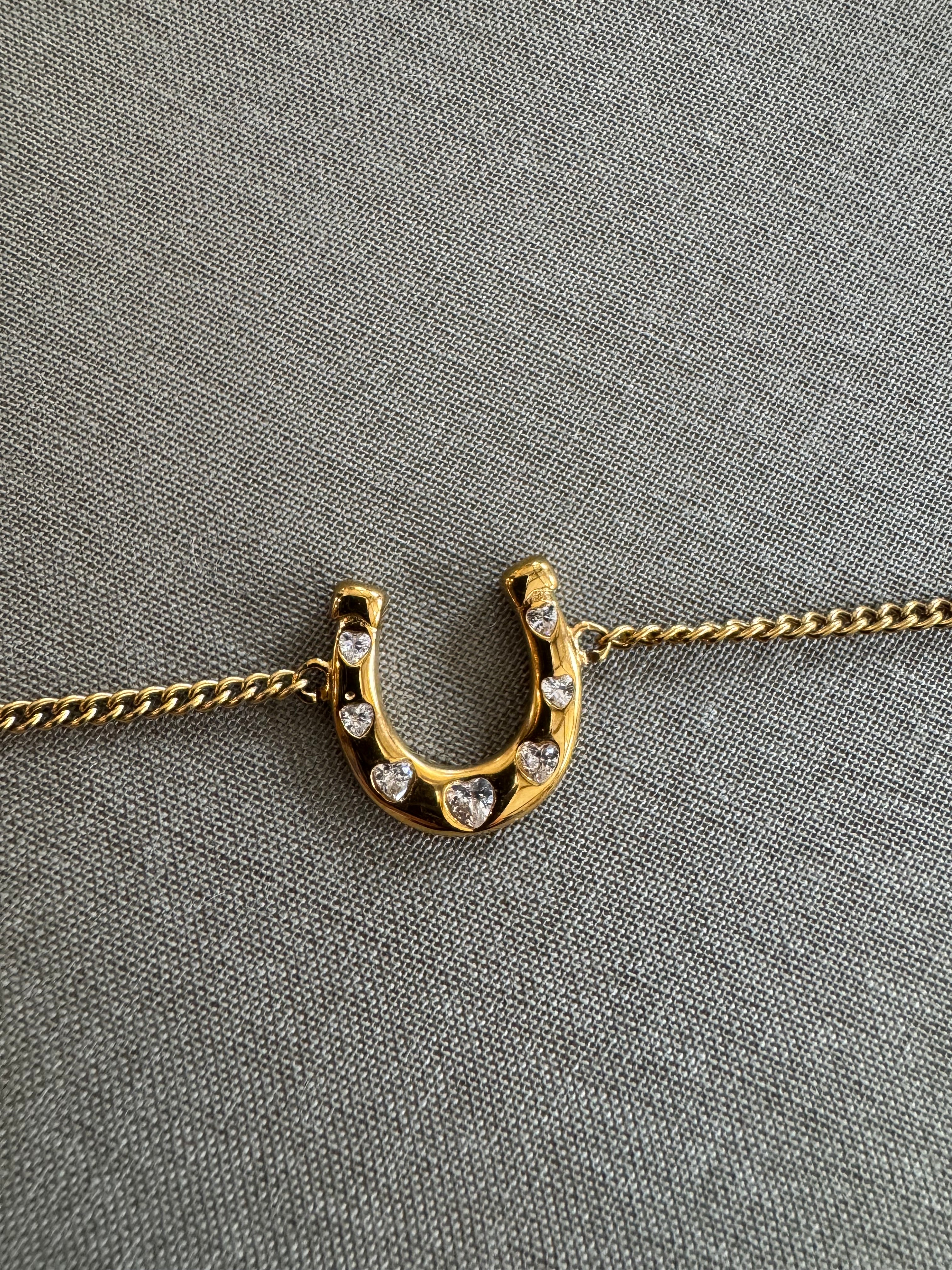 Horseshoe Wish Bracelet