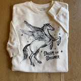 Dream On Dreamer Horse Sweatshirt
