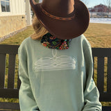 boot-stitch sweatshirt (sage)