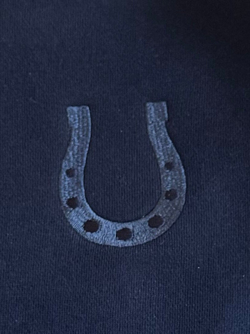 Fortuna Horseshoe Sweatshirt (Black)