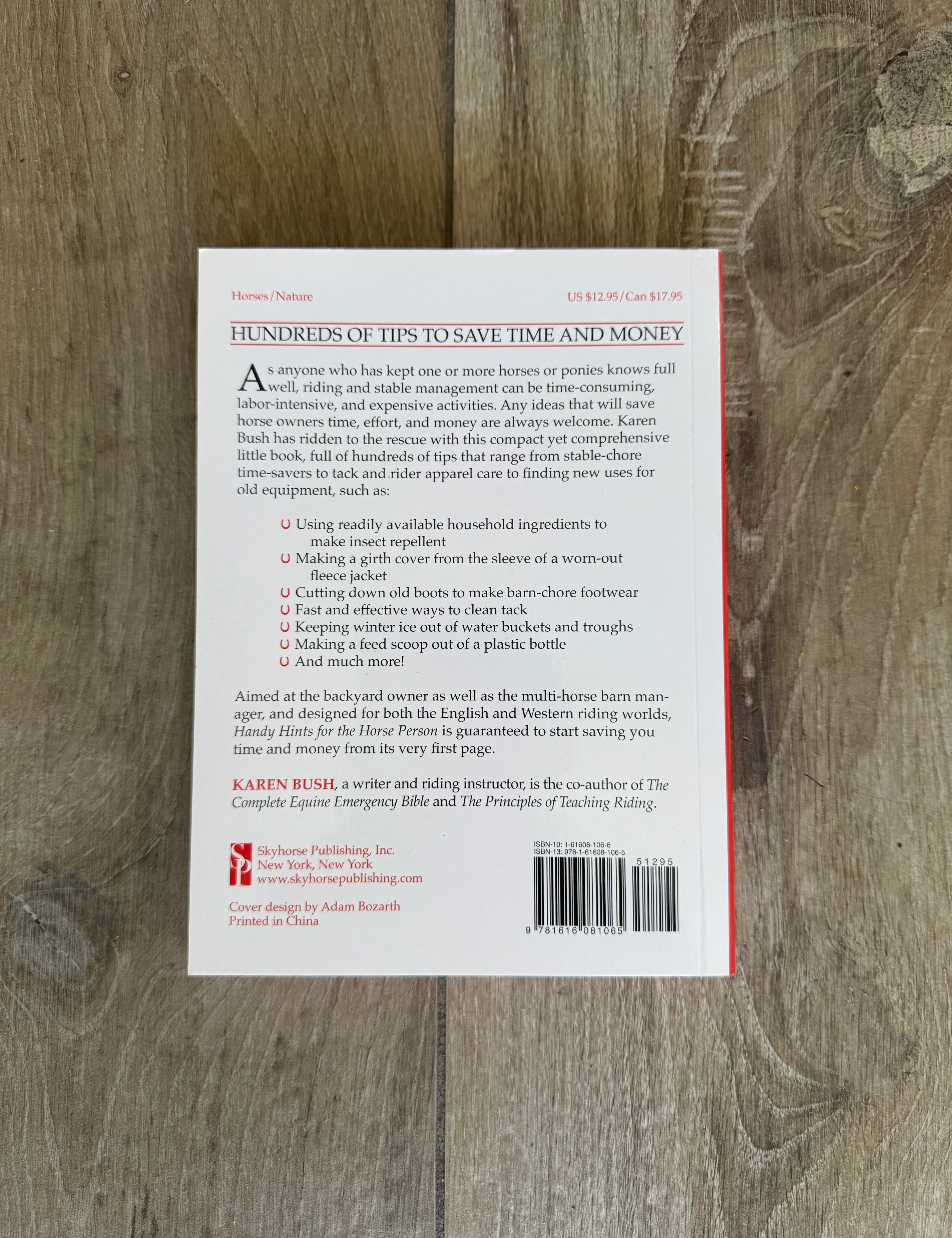 Handy Hints for the Horse Person