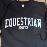 equestrian athletics sweatshirt