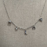 western charm necklace