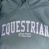 equestrian athletics hoodie (sea foam)