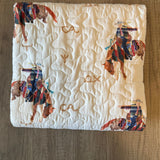 Casey Cowboy Baby Quilt Faire - Ida Mae Home