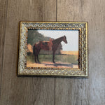 Saddled Horse Vintage Art Faire - Petal Lane Home