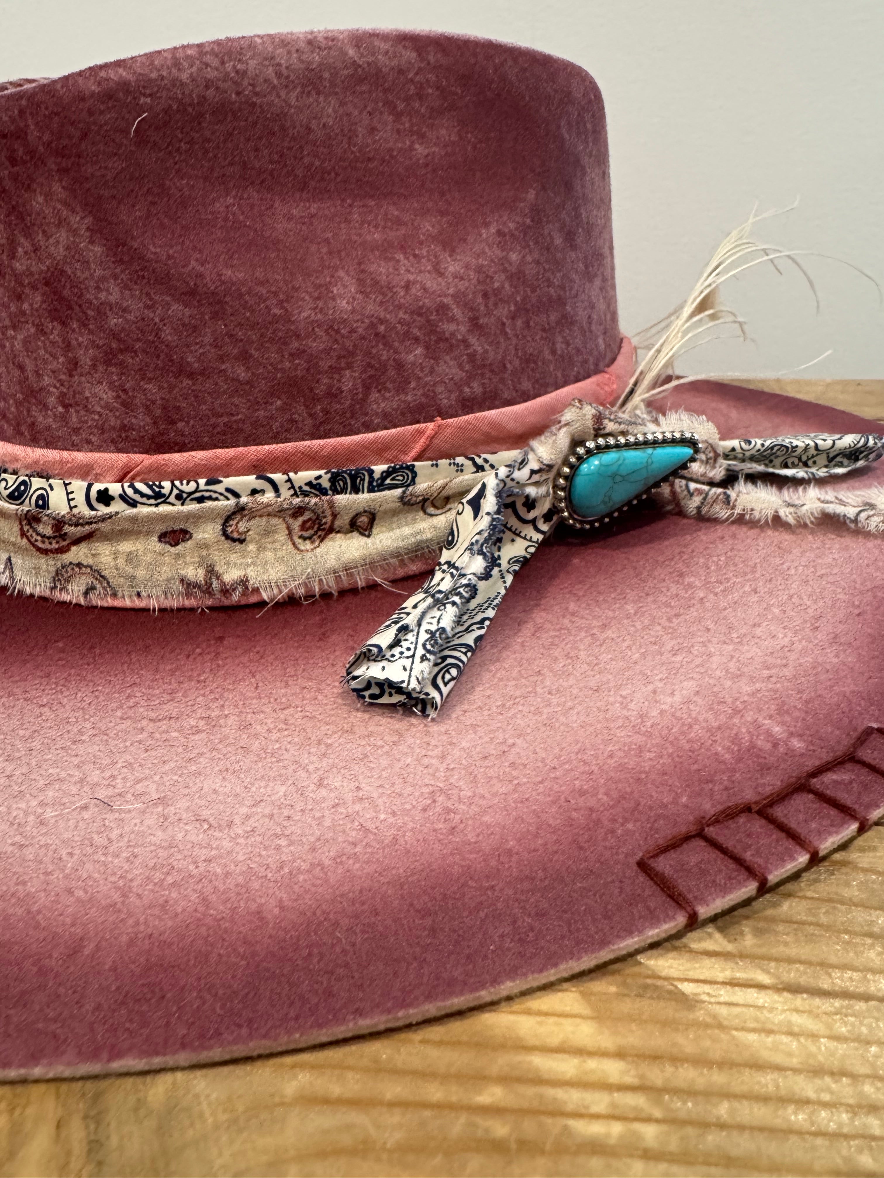 wild rose cowgirl hat