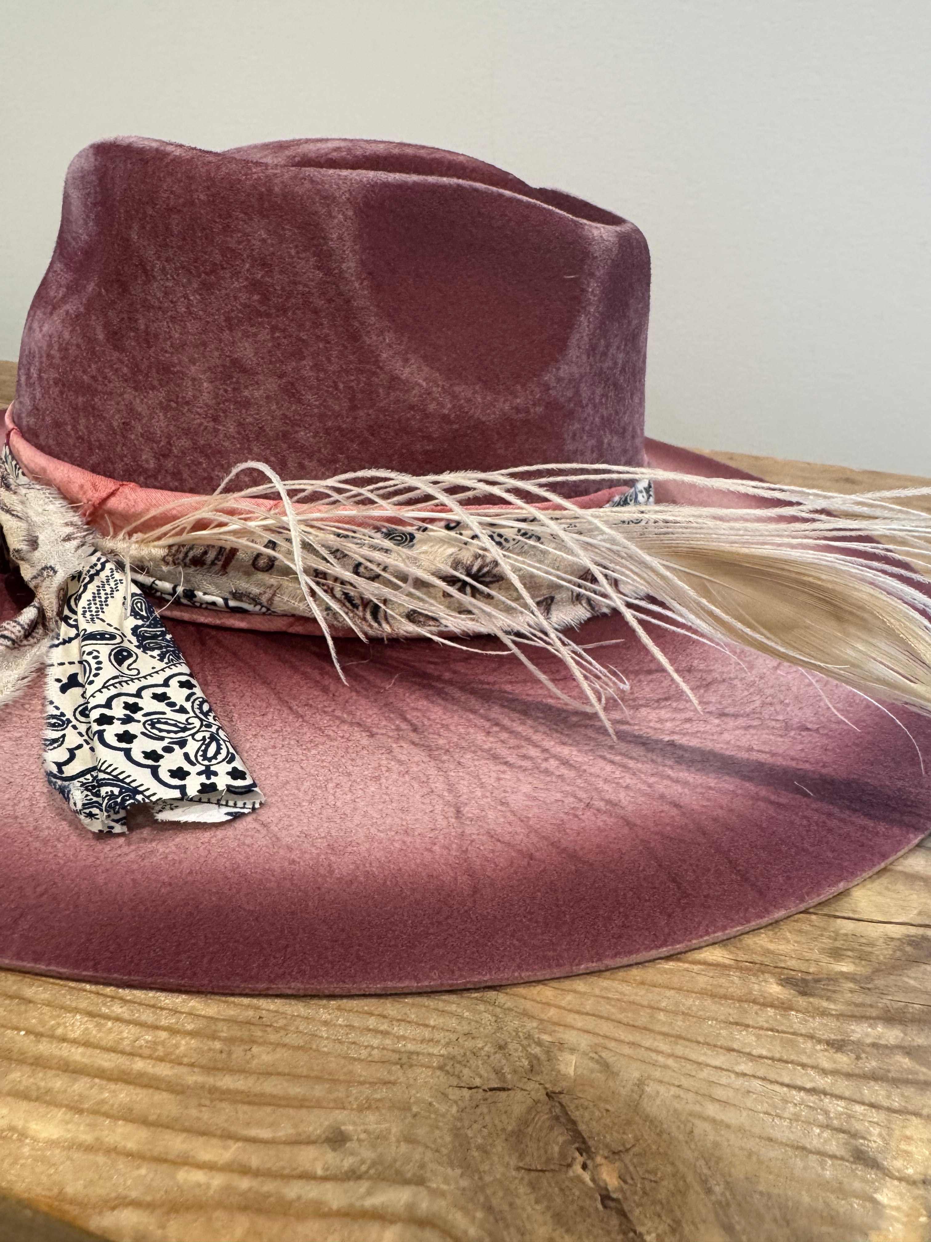 wild rose cowgirl hat