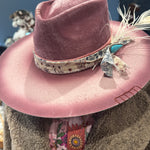 wild rose cowgirl hat