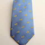 Weston Sky Blue Horse Silk Tie
