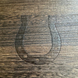 Vintage Horseshoe Wood Box (Large)