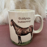 giddyup buttercup mug