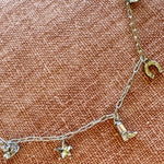 western charm necklace