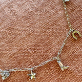 western charm necklace
