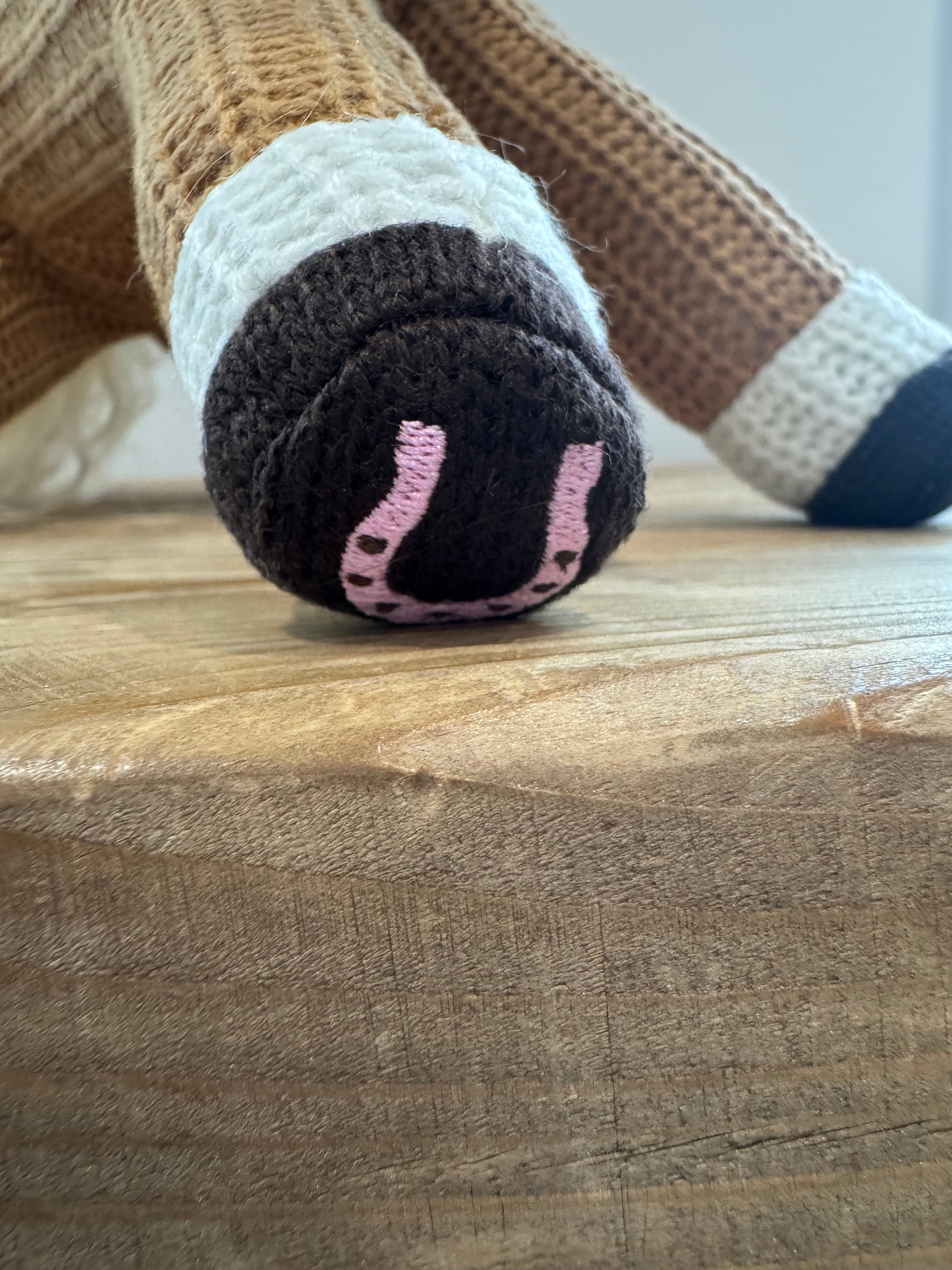 Palomino Handknit Hope Horsie