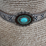 Cowgirl Turquoise Concho Hat