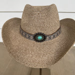 Cowgirl Turquoise Concho Hat