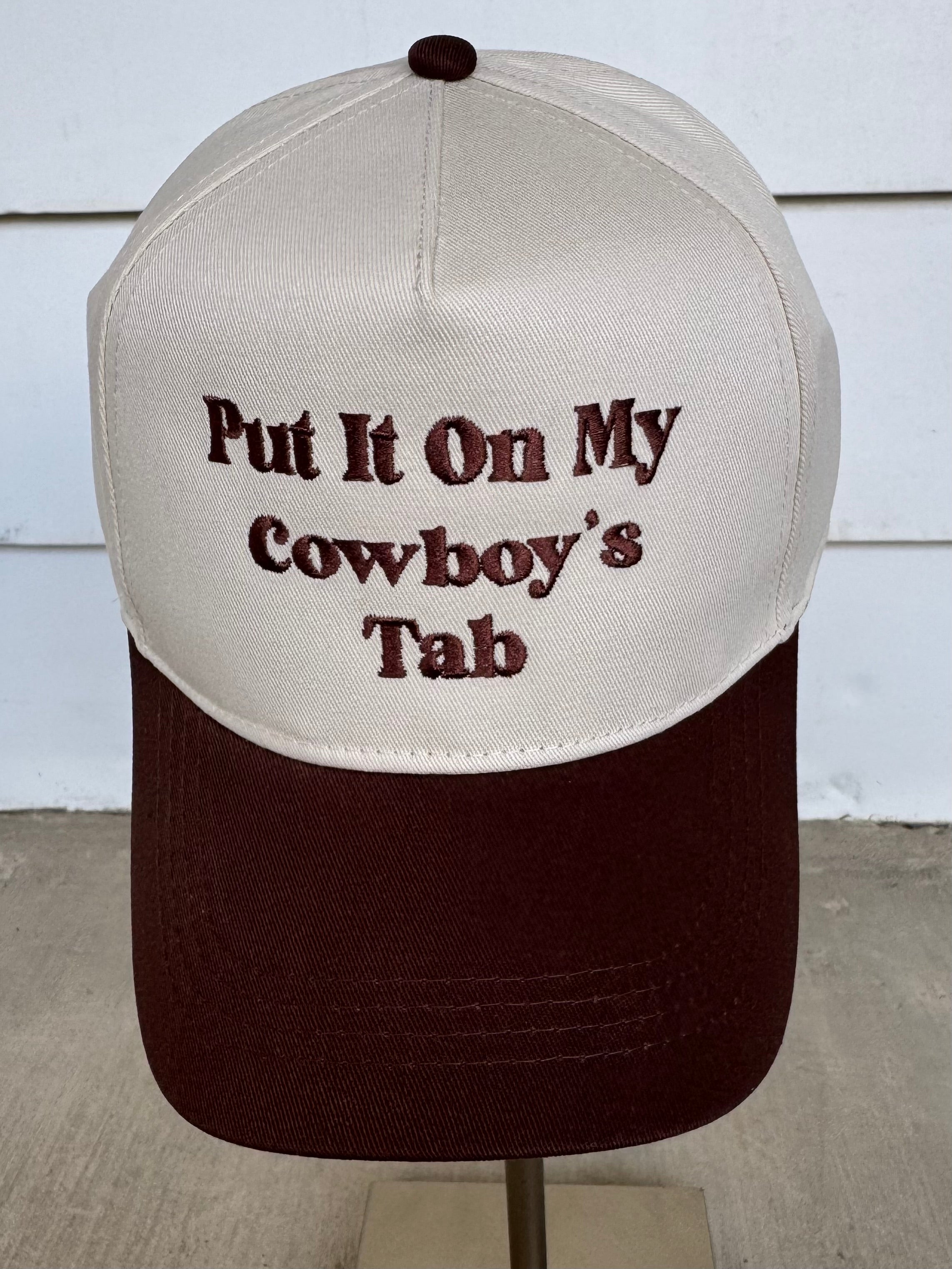 Put It On My Cowboy's Tab Hat