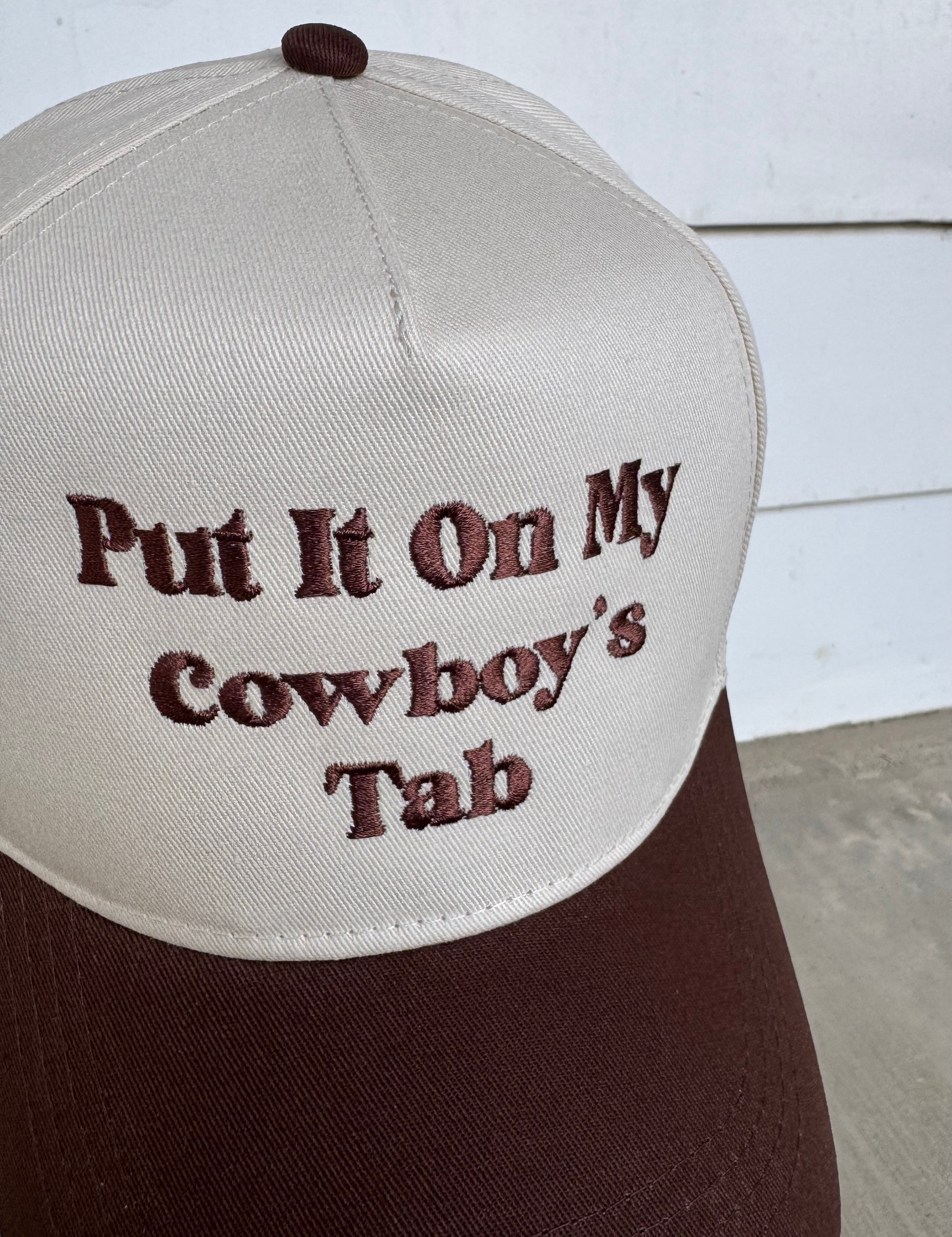 Put It On My Cowboy's Tab Hat