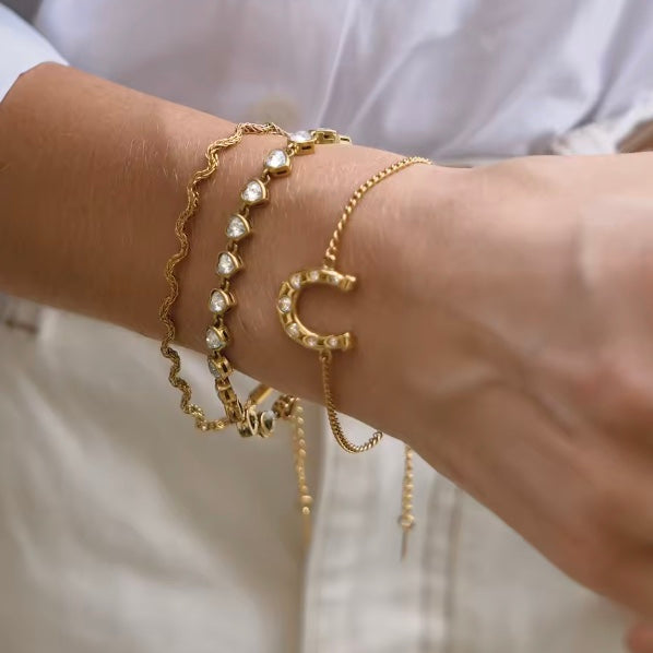 Horseshoe Wish Bracelet
