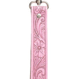 pretty in pink cowgirl keychain